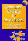 Math Knowledge for Prim Teach