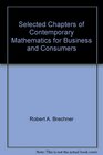 Selected Chapters of Contemporary Mathematics for Business and Consumers