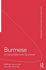 Burmese A Comprehensive Grammar