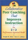 Collaborative Peer Coaching That Improves Instruction The 2  2 Performance Appraisal Model