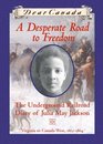 A Desperate Road to Freedom The Underground Railroad Diary of Julia May Jackson