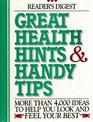 Great Health Hints and Tips