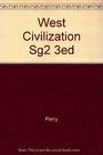Western Civilization Study Guide Volume 2 From the 1400s 3rd Edition