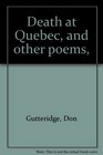 Death at Quebec and other poems