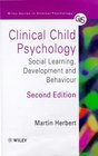 Clinical Child Psychology  Social Learning Development and Behaviour