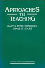Approaches to Teaching (Thinking about education series)