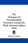 The Technique Of PorcupineQuill Decoration Among The North American Indians
