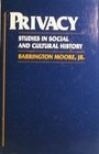 Privacy Studies in Social and Cultural History