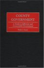 County Government A Guide to Efficient and Accountable Government