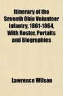 Itinerary of the Seventh Ohio Volunteer Infantry 18611864 With Roster Portaits and Biographies
