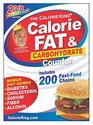 The CalorieKing Calorie Fat  Carbohydrate Counter 2018