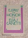 Essays in Honor of Elias Canetti
