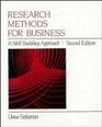Research Methods for Business A SkillBuilding Approach 2nd Edition