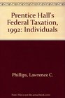 Prentice Hall's Federal Taxation 1992 Individuals
