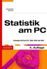 Statistik am PC Lsungen mit Excel