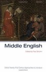 Oxford TwentyFirst Century Approaches to Literature Middle English