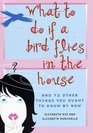 What to Do If a Bird Flies in the House And 72 Other Things You Ought to Know By Now