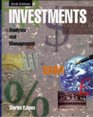 Investments  Analysis and Management
