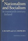 Nationalism and socialism in twentiethcentury Ireland