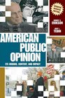 American Public Opinion Its Origins Content and Impact