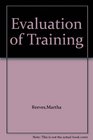 Evaluation of Training