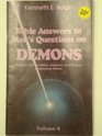 Bible Answers to Man's Questions on Demons