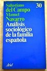 Analisis sociologico de la familia espanola
