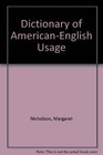 Dictionary of AmericanEnglish Usage