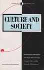 Culture and Society Sociology of Culture