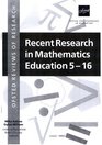 Recent Research in Mathematics Education 516