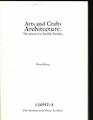 Arts and Crafts Architecture The Search for Earthly Paradise