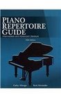 Piano Repertoire Guide Intermediate and Advanced Literature