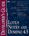 Lotus Notes and Domino 45 Developer's Guide