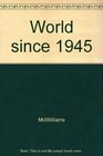 World since 1945