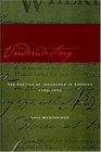 Underwriting The Poetics of Insurance in America 17221872