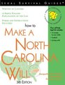 How to Make a North Carolina Will With Forms