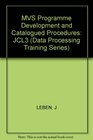 MVS Program Development and Cataloged Procedures JCL Book 3