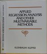 Applied regression analysis and other multivariable methods