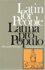 Latin for People  Latina Pro Populo