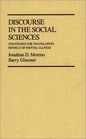 Discourse in the Social Sciences Strategies for Translating Models of Mental Illness