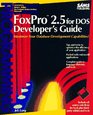 Foxpro 25 for DOS Developers Guide/Book and Disk