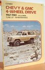 Chevy GMC 4Wheel Drive K and V Series 19671987 Gas and Diesel Shop Manual
