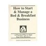 How to Start and Manage a Bed  Breakfast