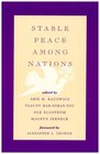 Stable Peace Among Nations