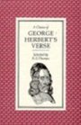 A Choice of George Herbert's Verse