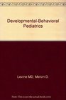 DevelopmentalBehavioral Pediatrics