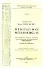 Cogito 75 Meditations Metaphysiques