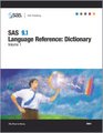 SAS 91 Language Reference Dictionary Volumes 1 2 and 3