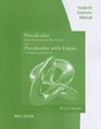 Student Study Solutions Manual for Larson/Hostetler/Edwards' Precalculus Real Mathematics Real People 6th