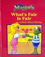 What's Fair is Fair A book about Sharing